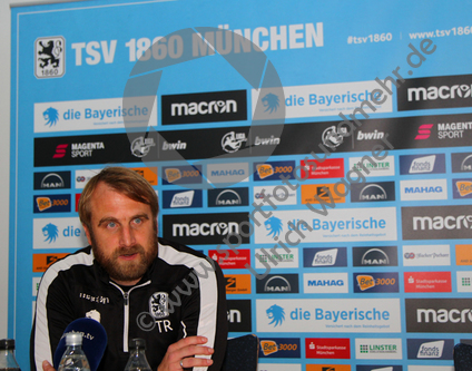17.05.2019, TSV 1860 Muenchen, PK Daniel Bierofka

Hier nur Vorschaubilder !